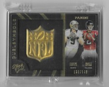 2015 Drew Brees/Matt Ryan Black Gold 
