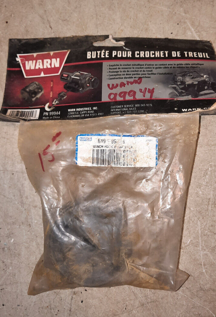 WARN 99944 Winch Hook Bump Stop for Wire or Synthetic Rope New in