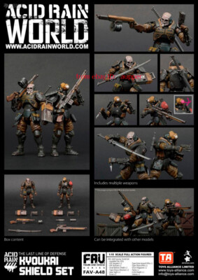 Perfect Acid Rain World 1/18 Fav-A48 Kyoukai Shield Set Action