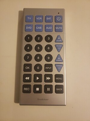 Brookstone Large Universal Remote Control Big Numbers 11''