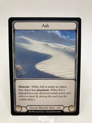 Ash NM/M* TOKEN Uprising - Flesh And Blood - UPR043 -UnltdCards | eBay