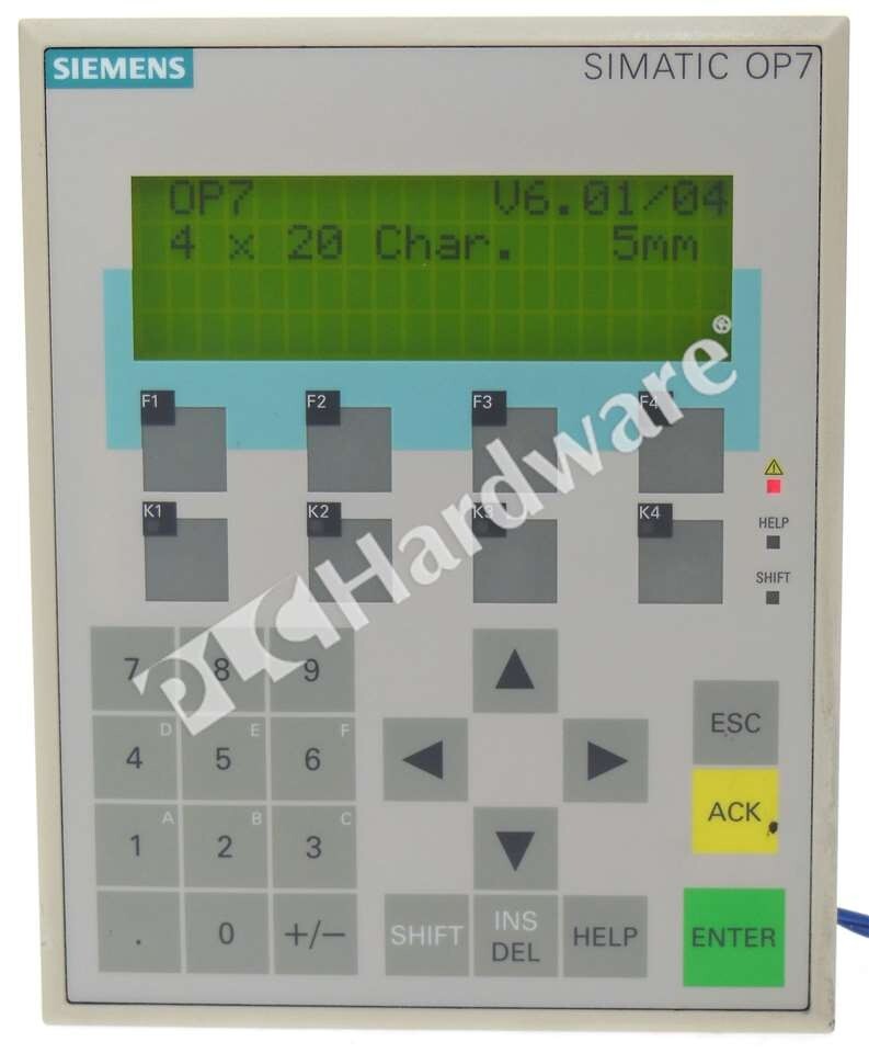 Siemens 6AV3607-1JC20-0AX1 6AV3 607-1JC20-0AX1 SIMATIC OP7/DP 24V