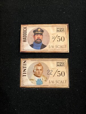 Tintin & Captain Haddock + Detectives (Full Set) - By: ToyMan [1:6