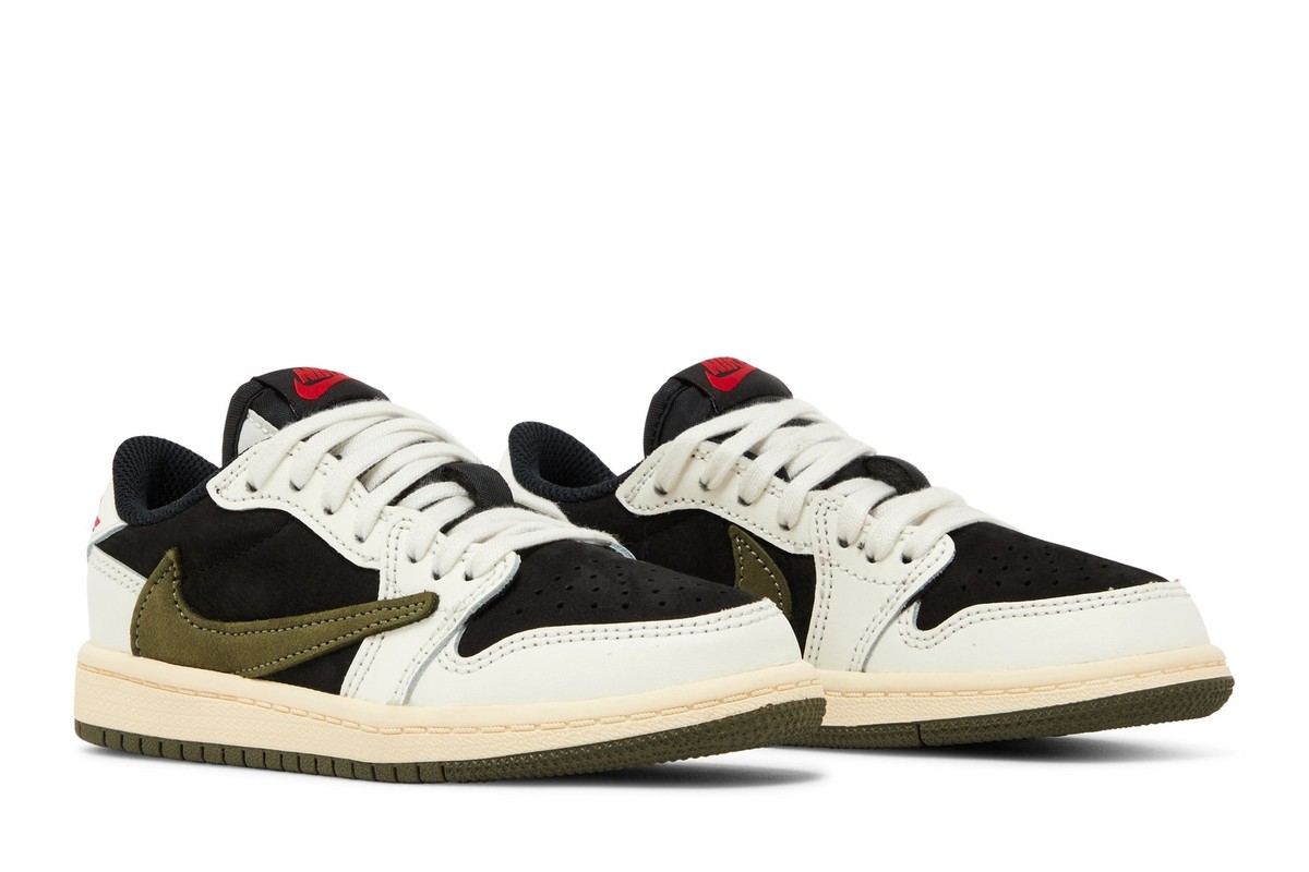 Size 1 (PS) - Jordan 1 OG x Travis Scott Low Olive for sale Size 1 (PS) - Jordan 1 OG x Travis Scott Low Olive for sale