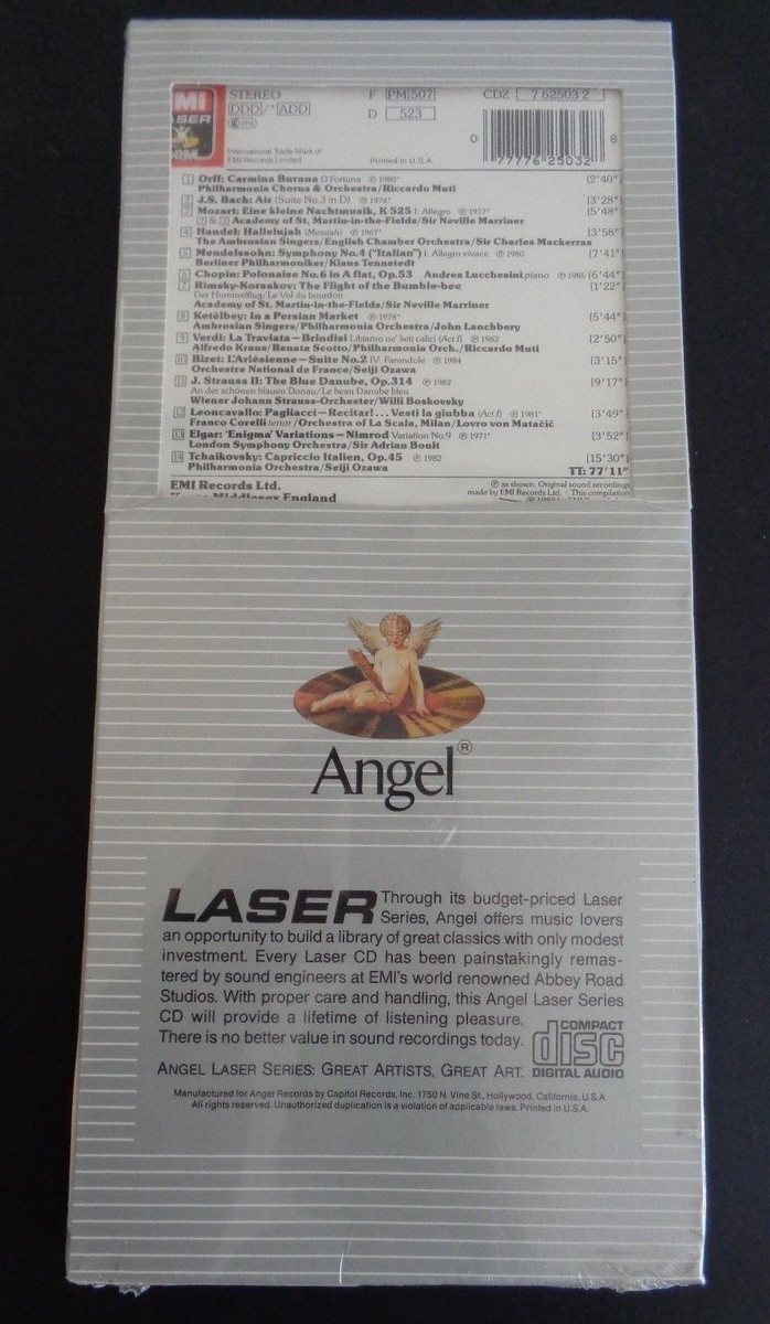 Best Loved Classics Vol 4 EMI Laser Series CD New 1988 Sealed