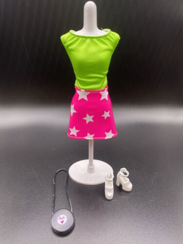 2021 BARBIE BIG CITY DREAMS PETITE FASHIONISTAS MODEL MUSE COMPLETE OUTFIT - Picture 3 of 5