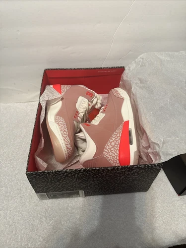 Air Jordan 3 Retro Rust Pink Size 8.5 Women’s Youth Size 7 Brand New