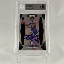 NBA Prizm De’Aaron Fox RC silver PSA10 2017 Panini Prizm De'aaron Fox RC Rookie Silver Prizm PSA 10