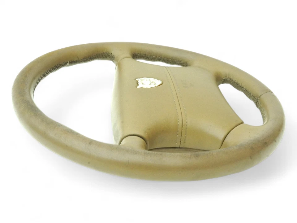 1995-1997 Jaguar Xj6 X300 Volante Columna Cuero Bocina Botón Control Foto 4 de 4