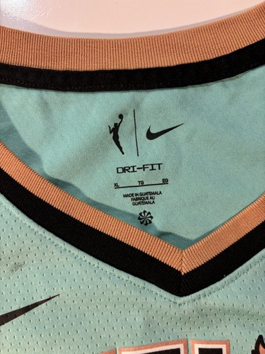 Nike Sabrina Ionescu WNBA Rebel Edition New York Liberty Equality Jersey XL - 52 - Picture 8 of 13