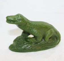 Vintage Mold A Rama Souvenir Statue Plastic Brookfield Zoo Chicago IL Alligator