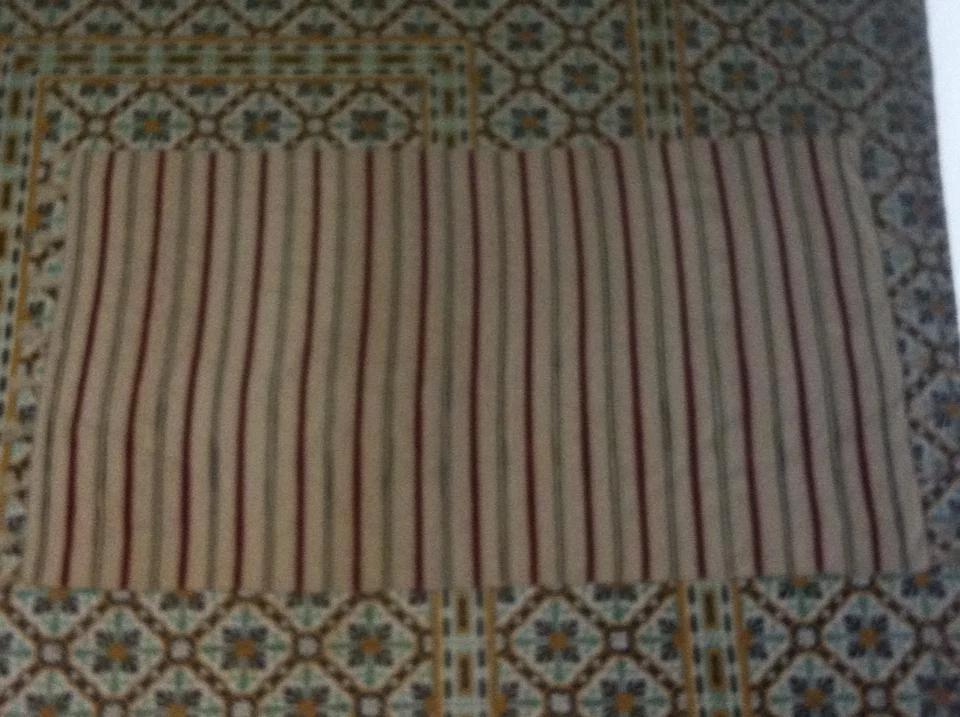 Manta de boda vintage Pom Pom manta alfombra tribal manta bereber 5 pies 6’’ X 10 pies Foto 2 de 4