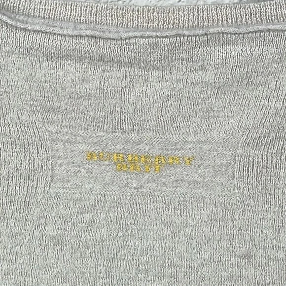 Burberry Brit Striped Wool Linen Sweater Yellow Cream - Image 4 of 4