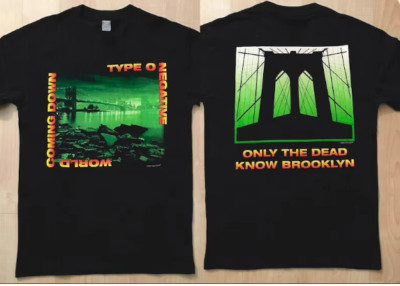 1999 Type O Negative World Coming Down t shirt,!, gift for fan DOuble sided
