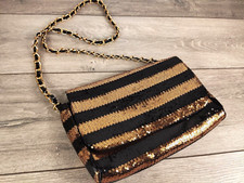 New Carolina Herrera 212 VIP Glamorous Party Bag Sequin EVENING CLUTCH BAG