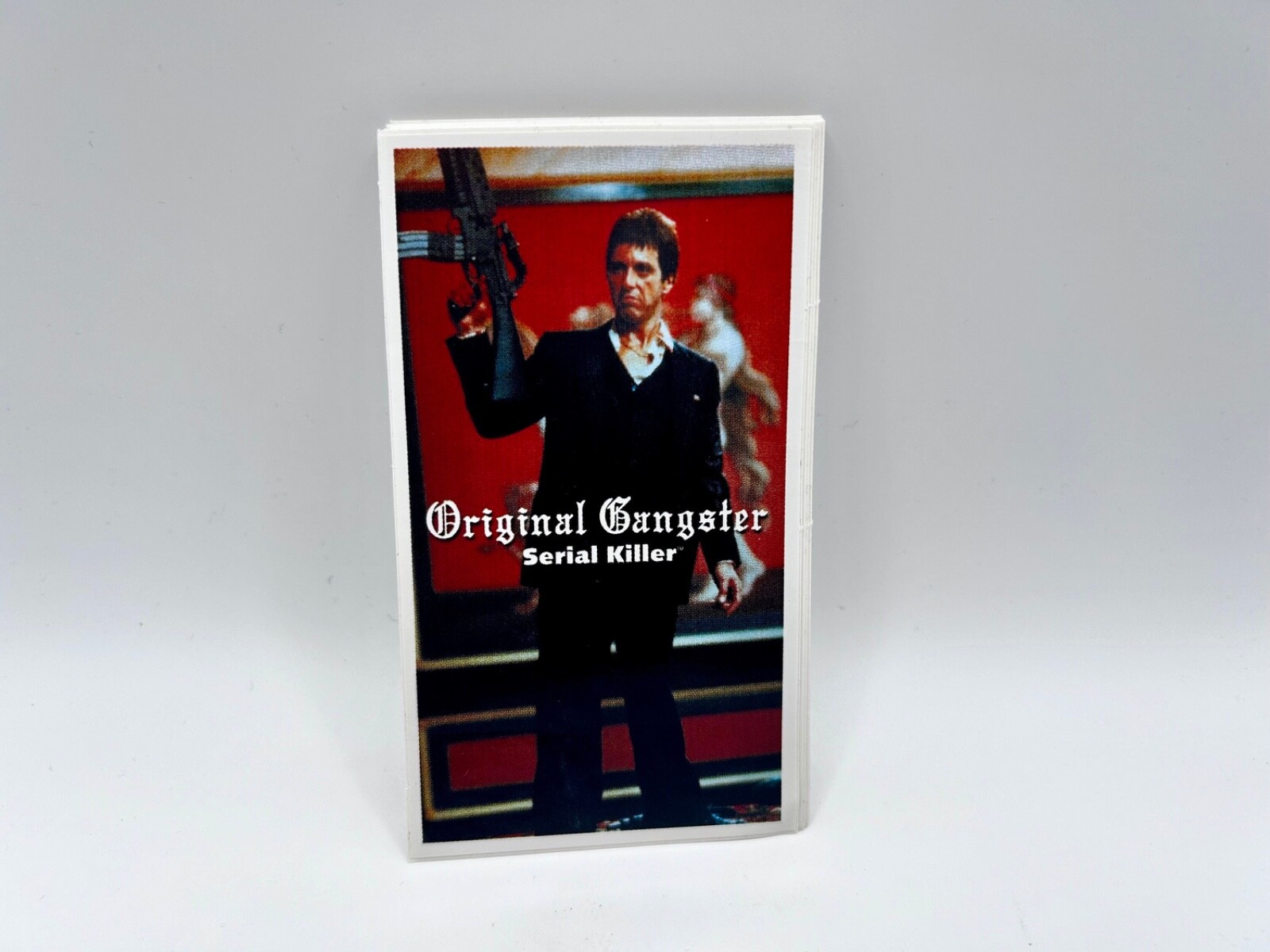 Scarface Sticker Kit Scarface OG Al Pacino Serial Killer Skate Co Movie Sticker VTG 90s | eBay