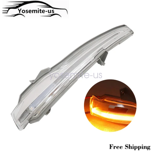 Fits Benz C300 C43 C63 2016-2023 Passenger Side Mirror Turn Signal Light