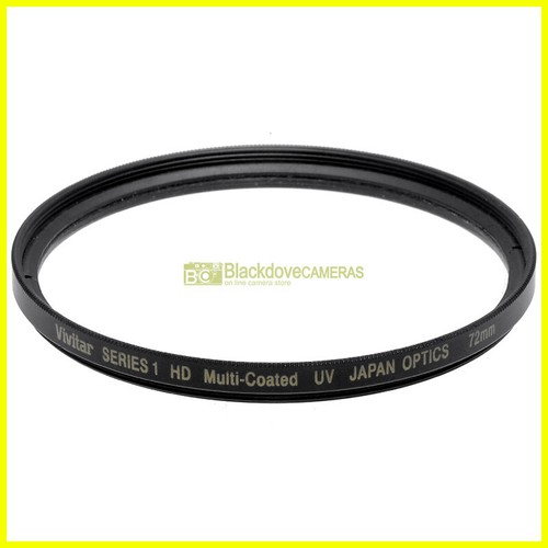 72mm UV Filter Vivitar Series 1 HD for Objectives Screw M72. Ultra-Violet Filter - Picture 1 of 2