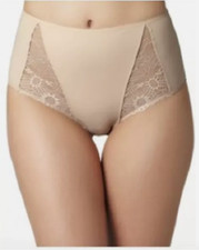NWT Simone Perele CARESSENCE Full Panty, sz INT 1 Nude