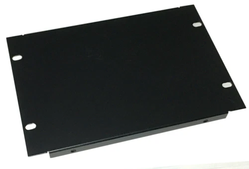 4U Half-Rack 10.5 inch 266mm Folded Blank Steel AV Rack Panel Rack Mounting