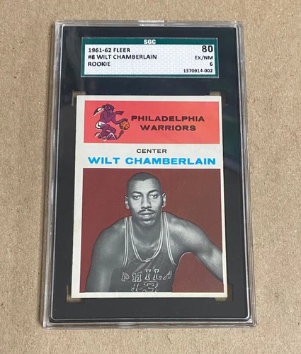 1961 Fleer #8 Wilt Chamberlain SGC 6 $6,899.99