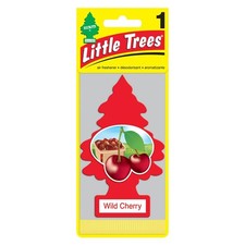 Little Trees Wild Cherry Hanging Air Freshener Home Car 1 Packs - CHOOSE QTY
