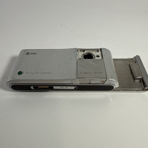 Telefono cellulare Sony Ericsson Cyber-shot C905a argento (AT&T) raro - Foto 8 di 12