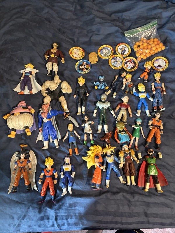 Dragonball Action Figure Lot Vintage 
