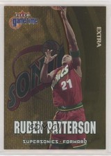 2000-01 Fleer Game Time Extra Ruben Patterson #82 0b5