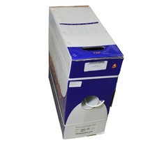 1000ft RG6 QUAD SHIELD White HI-BANDWIDTH Bulk Coax Cable White