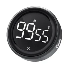  Digital Kitchen Timer, Visual| Countdown| Count Up| Loud Alarm| Patina