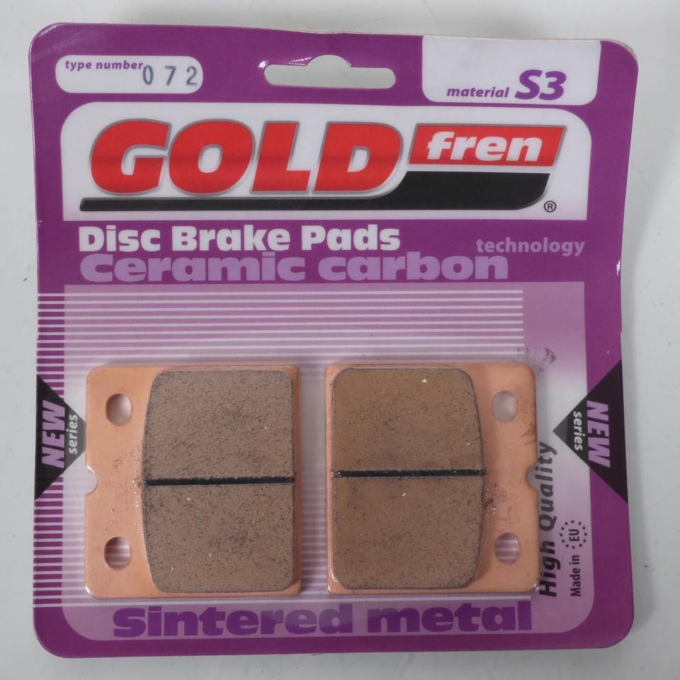 Plaquette de frein Gold Fren pour moto BMW K 100 Rs et Rt Abs de 1988 à 1990