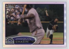 2012 Topps Chrome Refractor Jhoulys Chacin #44 00jz