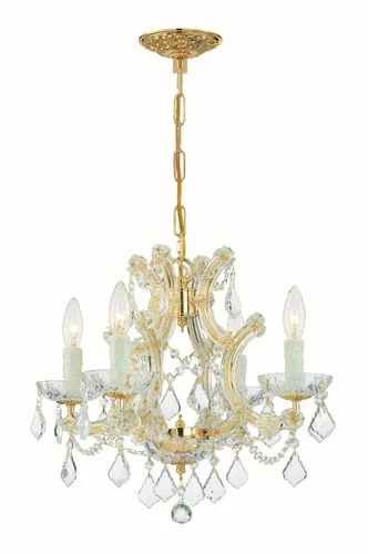 Crystorama Lighting - Four Light Mini Chandelier - Mini Chandelier - Maria - Picture 1 of 4