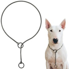 Dog P Snake Chain Chrome Plated Metal Dog Training Choke/Collar-Fully Guarant...