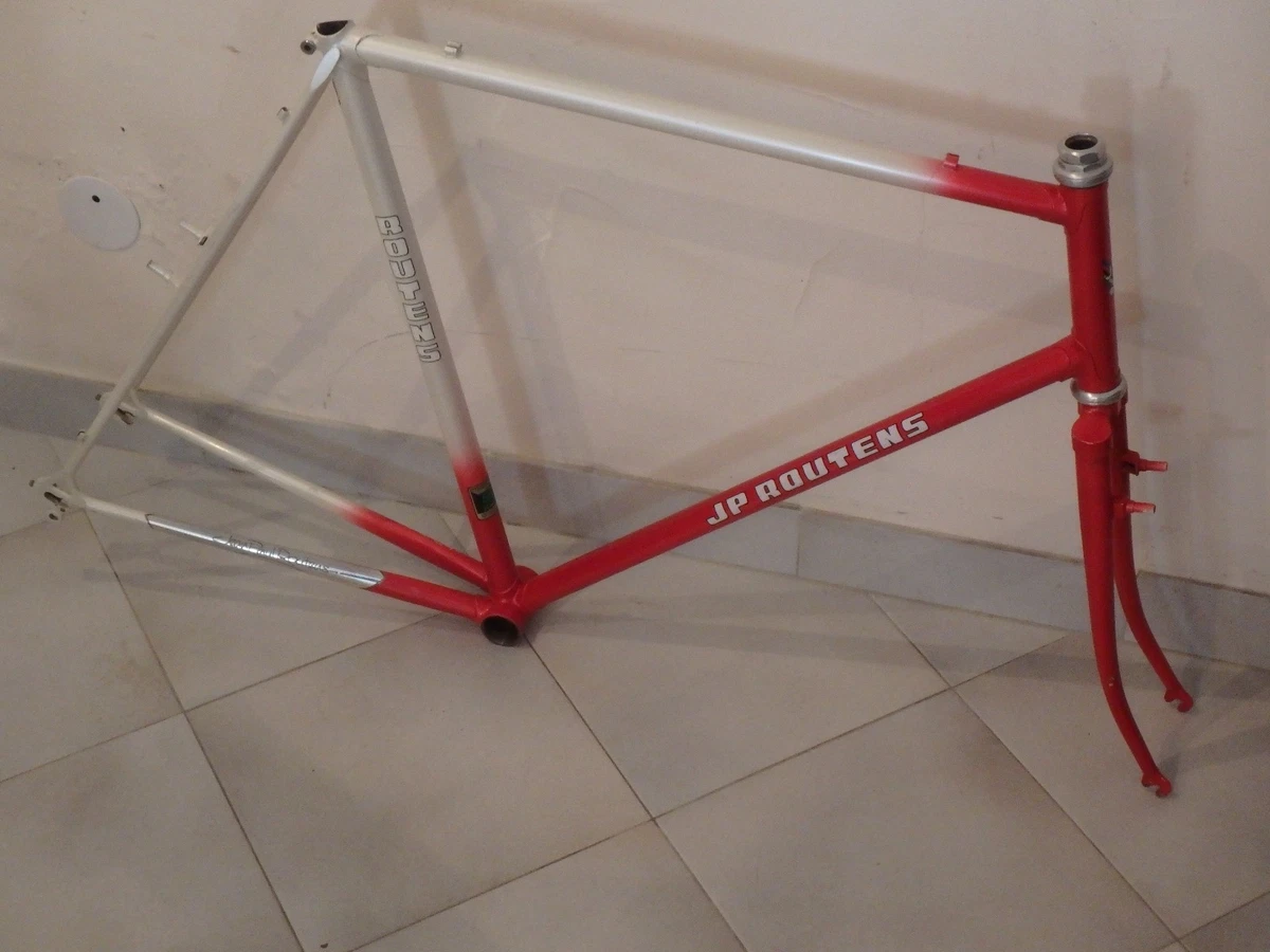 NOS Vintage JP ROUTENS 87 Handmade Frame CYCLOCROSS - 700c 58cm REYNOLDS 501