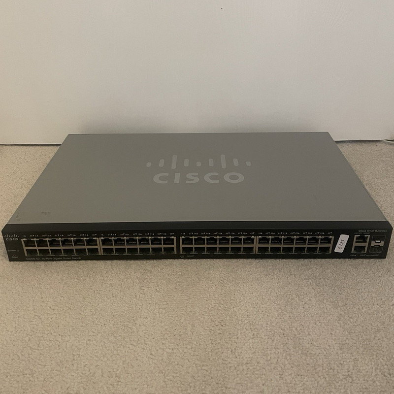 Cisco SG200-50 50-Port Gigabit Smart Managed Layer 2 Rack-Mount Switch