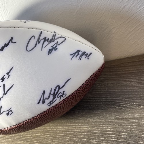Florida Gators 2006-2009 Team Signed Rawlings Football Tim Tebow #15 *Read Desc* - Picture 16 of 19