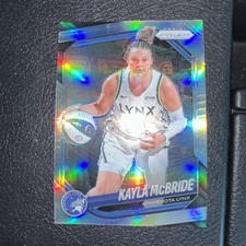 2025 Panini Prizm WNBA Kayla McBride #45 Minnesota Lynx Silver Prizm