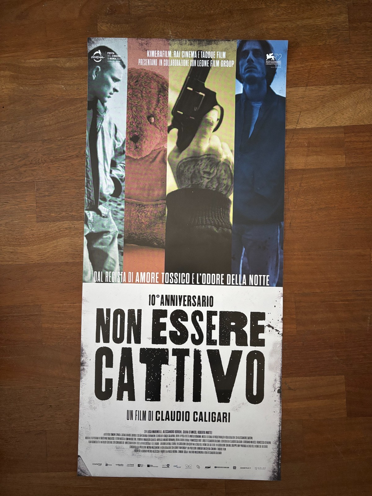 Locandina originale film Non essere cattivo (2015) - Regia di Claudio Caligari