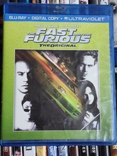 The Fast and the Furious Blu-ray Paul Walker Vin Diesel