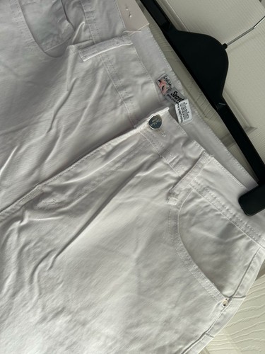 Secret Denim push up knee length shorts (soft and stretchy) size 12 white - Bild 3 von 3