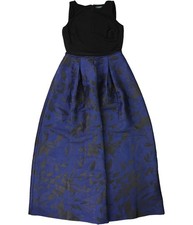 Ralph Lauren Womens Leydena Gown Dress, blackblue, 12
