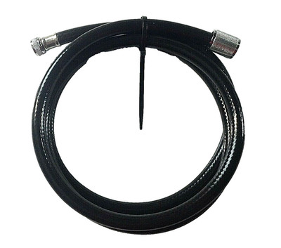 Scandvik Replacement 6' Black Nylon Hose for Straight Sprayer Handles 10292 #2