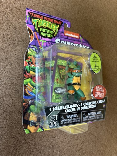 Juego de apretones Teenage Mutant Ninja Turtles Mutant Mayhem Miguel Ángel - Imagen 4 de 12