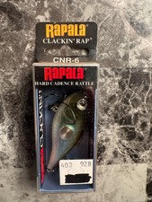 Rapala Clackin’ Rap CNR-6 Moss Back Shiner 2-1/2" 5/8 oz Discontinued Lipless Cr