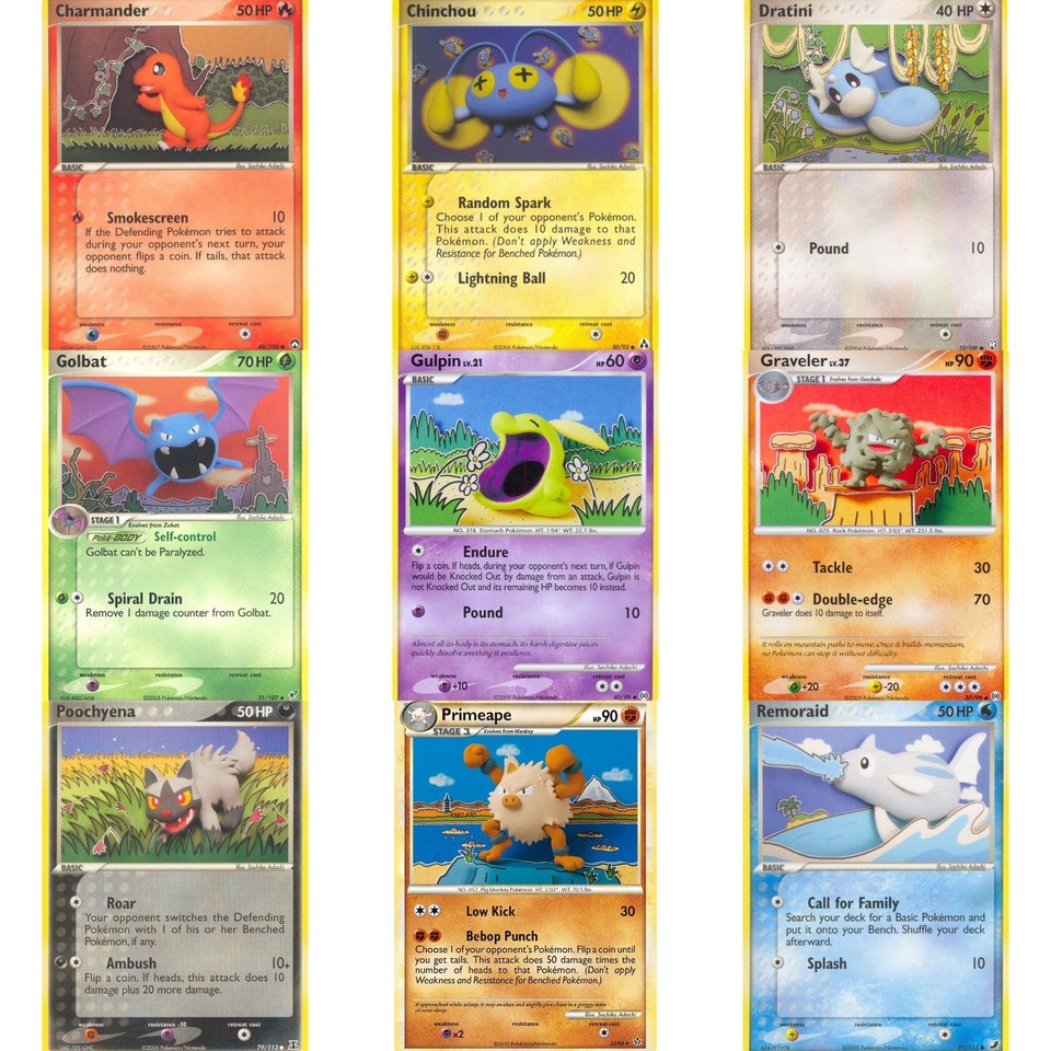 Sachiko Adachi - Pick Your Pokemon Cards NM/LP - Vintage Regular + Foils