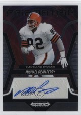 2025 Panini Prizm Black Prizmatrix Signatures Michael Dean Perry Auto 1u4n