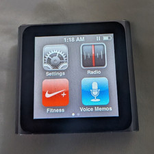Apple iPod Nano 6th Gen 8GB Gray With Music T...