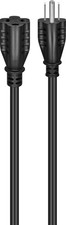 Best Buy essentials- 616ga Indoor/Outdoor Extension Power Cord - Black